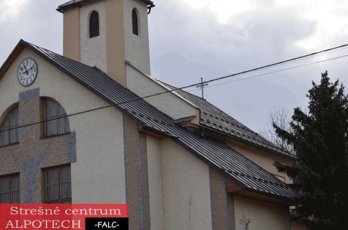 Strecha kostola - Plevník - Drienové